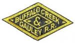 BUFFALO CREEK & GAULEY RAILROAD PATCH
